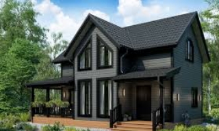 Проекты каркасных домов с террасой от 3687 рублей | Строй-Нгн
